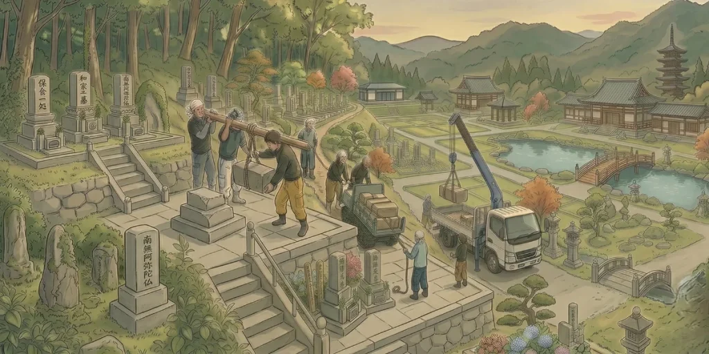 難所お墓じまいiイメージ